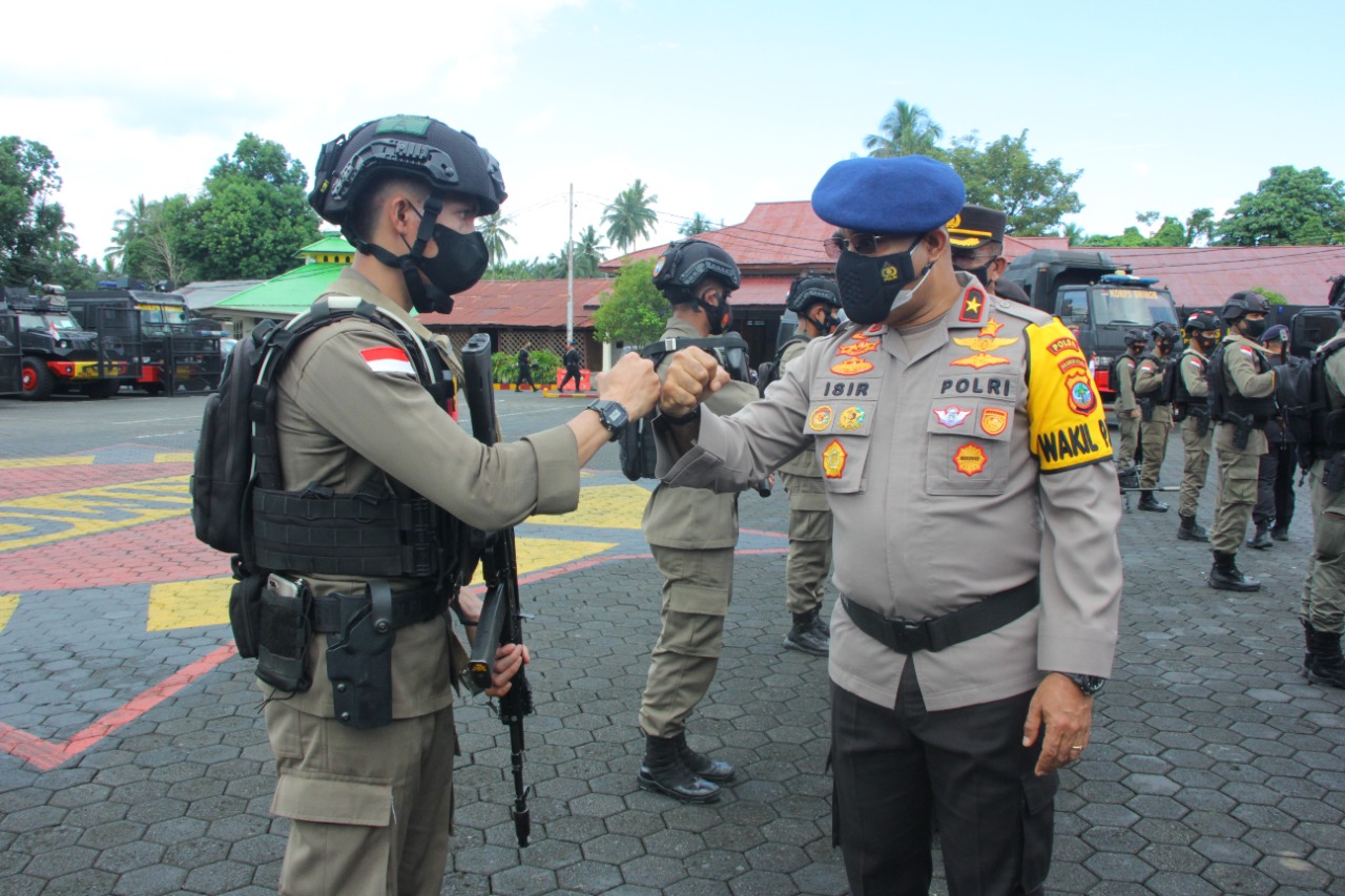 Wakapolda Sulut sambut personel purna tugas Ops Madago Raya 2021 Wakapolda Sulut sambut personel purna tugas Ops Madago Raya 2021
