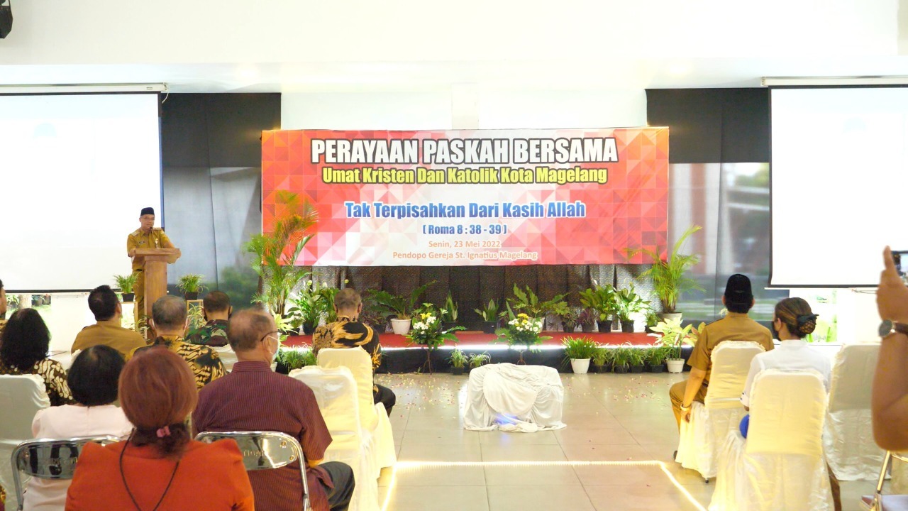 Umat Kristen dan Katolik rayakan Paskah bersama, wujud toleransi di Kota Magelang Umat Kristen dan Katolik rayakan Paskah bersama, wujud toleransi di Kota Magelang