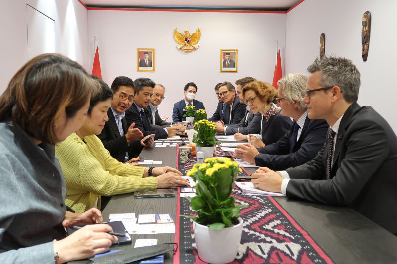 Menjajaki kerja sama baru dan bawa misi B20 lewat gelaran WEF Menjajaki kerja sama baru dan bawa misi B20 lewat gelaran WEF