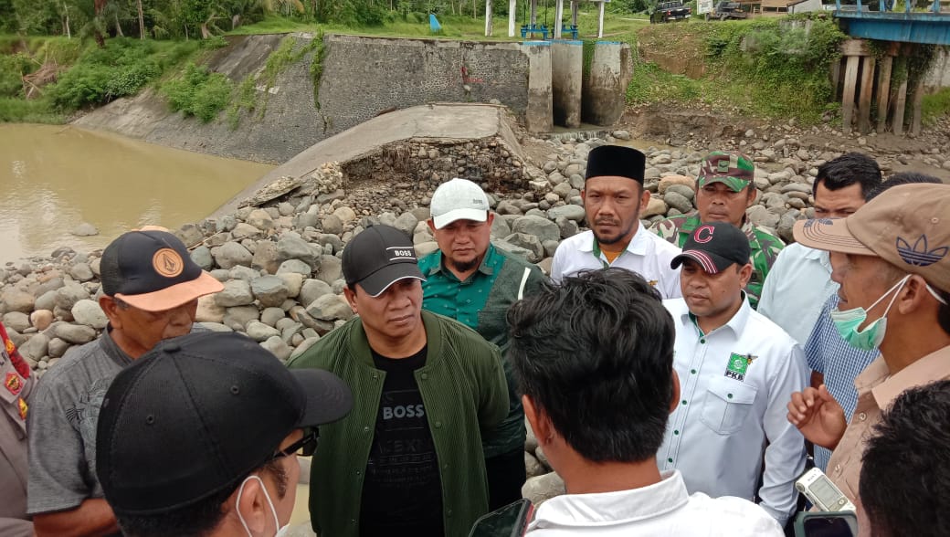 Legislator minta pekerjaan Bendung Daerah Irigasi Krueng Pase tidak tersendat