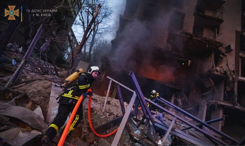 Rudal hantam infrastruktur militer di wilayah Lviv Ukraina