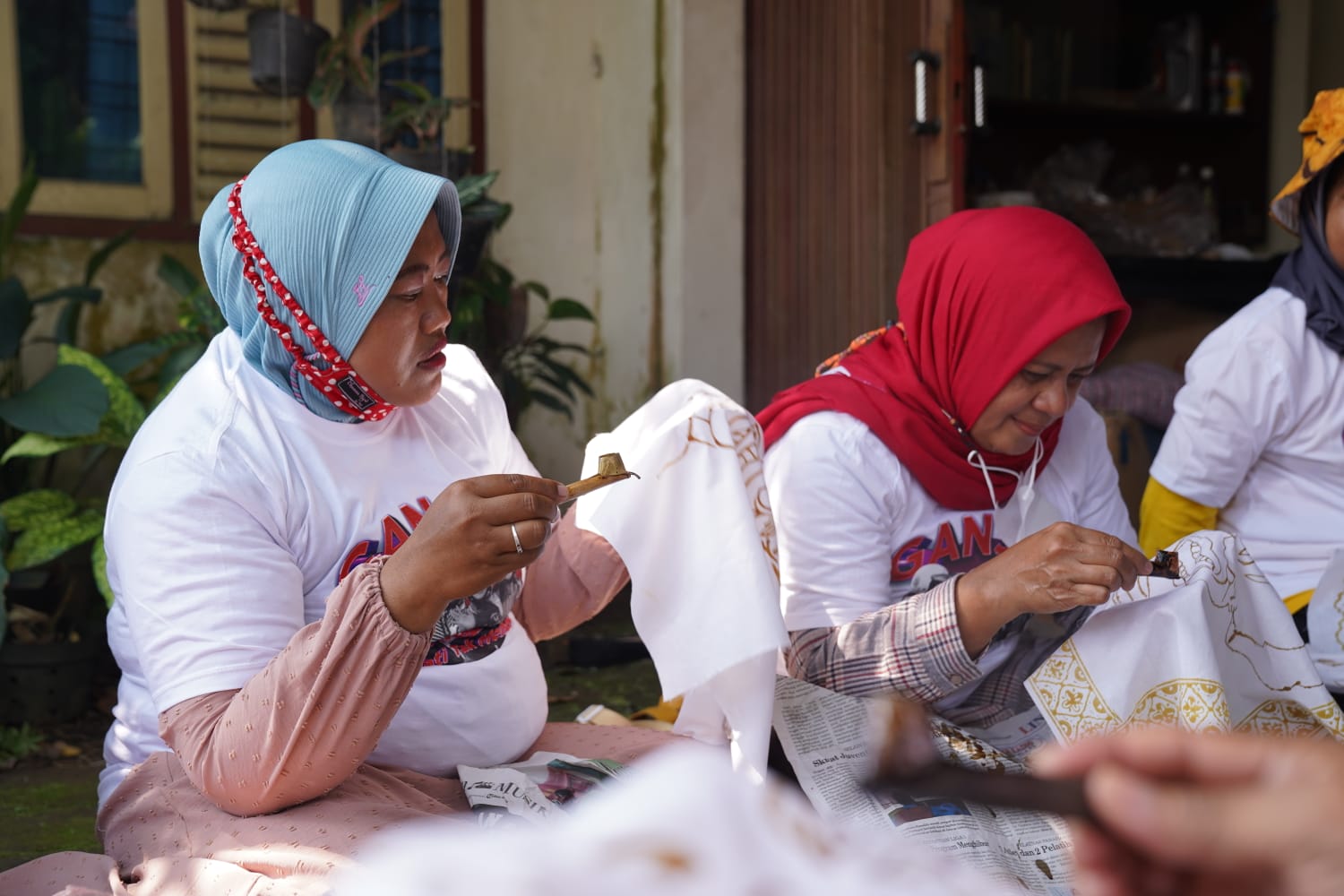 Lestarikan budaya Yogyakarta, Sahabat Ganjar gelar kegiatan membatik Lestarikan budaya Yogyakarta, Sahabat Ganjar gelar kegiatan membatik