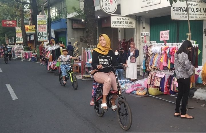 Bupati: Jumlah PKL yang boleh jualan di car free day bakal ditambah