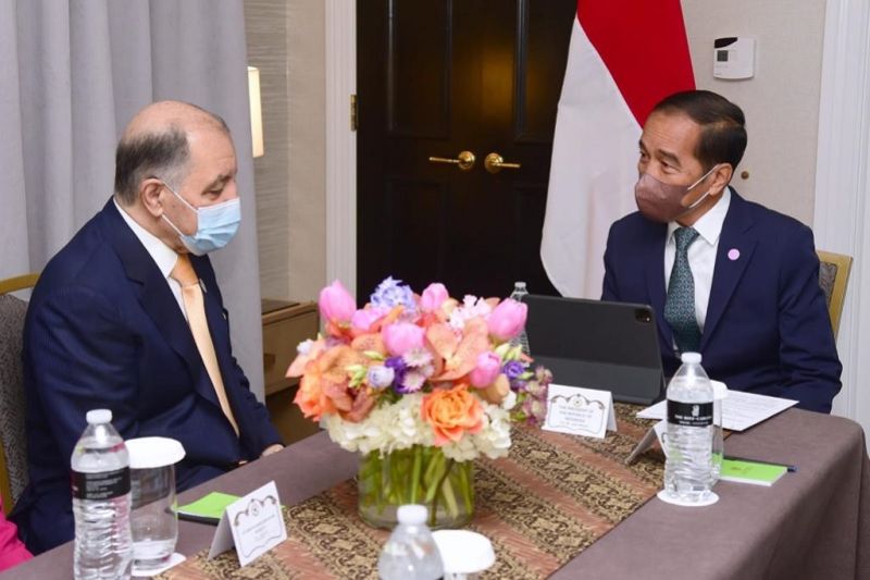 Presiden temui Air Products bicarakan tindak lanjut rencana investasi