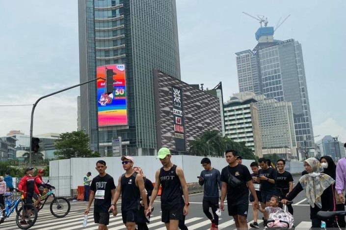 Dishub DKI: Antusias warga tinggi saat ikut `Car Free Day` di Jakarta