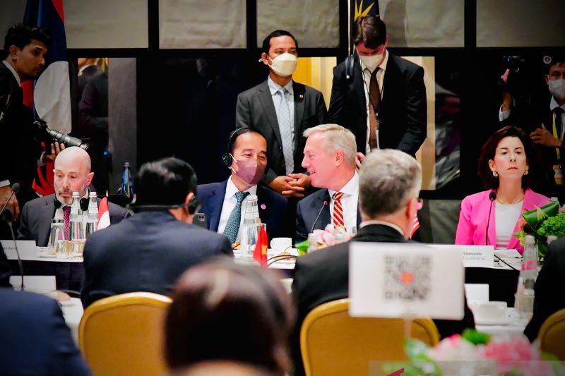 Jokowi harap para CEO dari AS bangun kerja sama konkret di G20 Jokowi harap para CEO dari AS bangun kerja sama konkret di G20