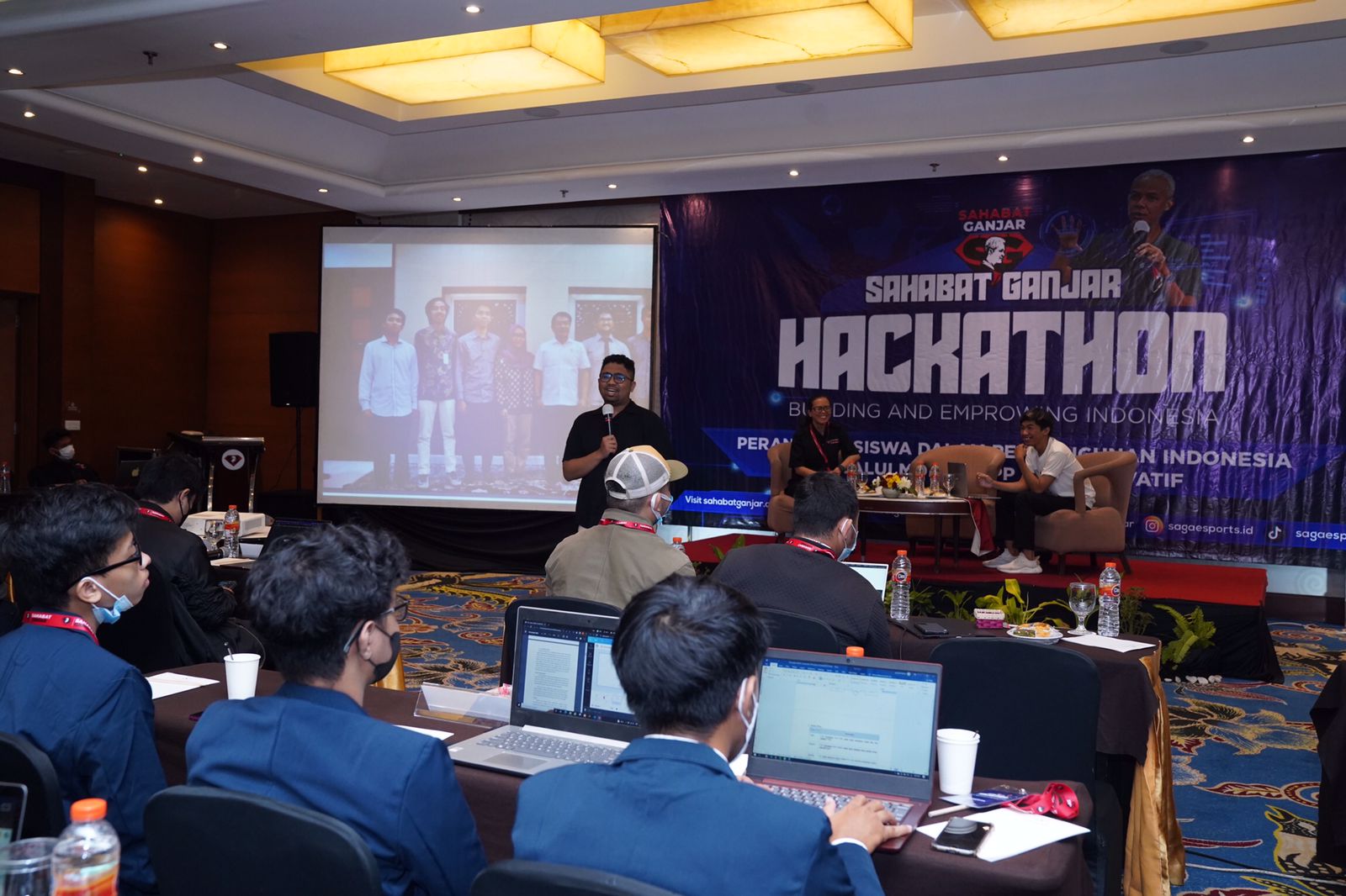 Final Hackathon Sahabat Ganjar stimulan mahasiswa dukung Indonesia melek teknologi