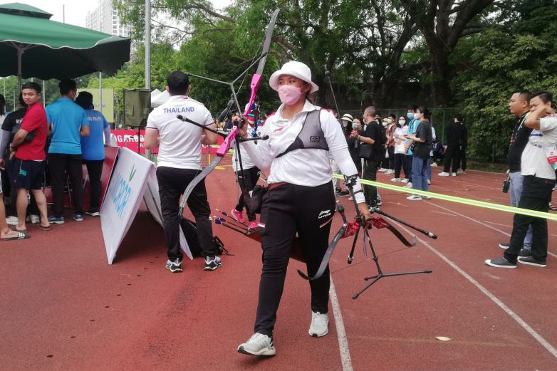 Panahan sapu bersih empat emas SEA Games Panahan sapu bersih empat emas SEA Games