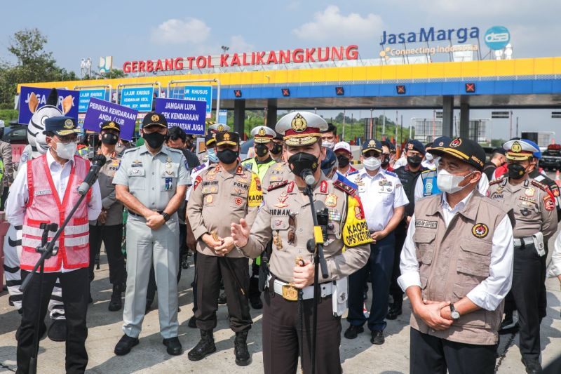 Kakorlantas sebut one way arus balik dimungkinkan berlaku 24 jam