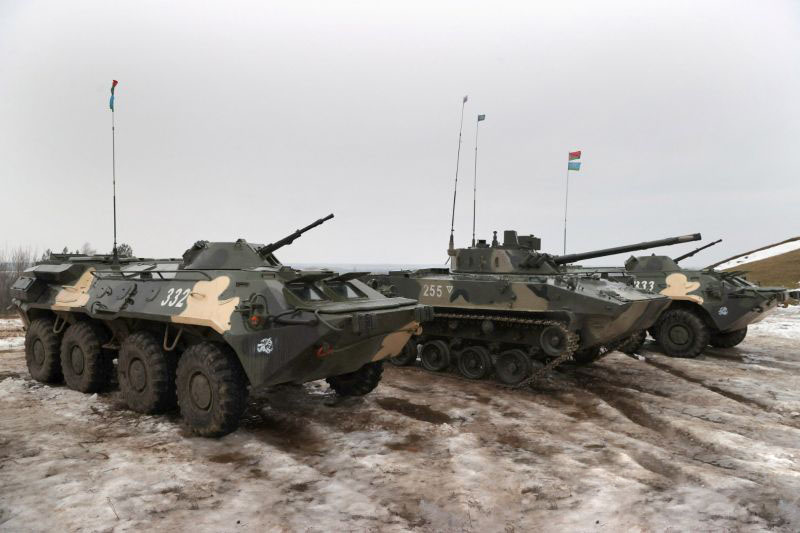 Belarus akan latihan militer dekat perbatasan dengan Ukraina
