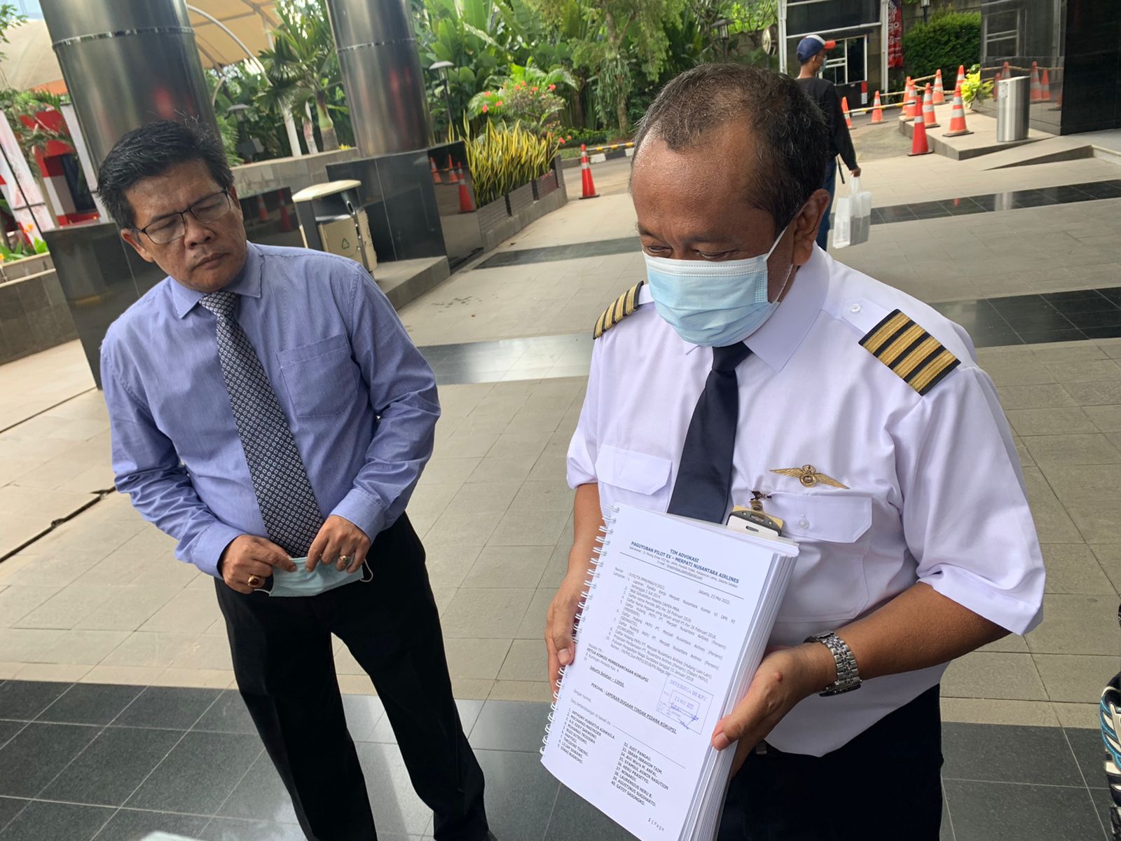 Direktur Utama PT Merpati Nusantara Airlines dilaporkan ke KPK Direktur Utama PT Merpati Nusantara Airlines dilaporkan ke KPK