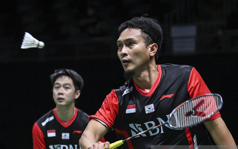 Pasangan Ahsan/Kevin gandakan keunggulan Indonesia 2-0 atas China Pasangan Ahsan/Kevin gandakan keunggulan Indonesia 2-0 atas China