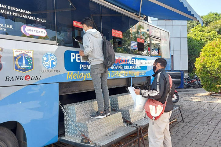 Polda Metro buka layanan Samsat keliling di 14 titik pagi ini