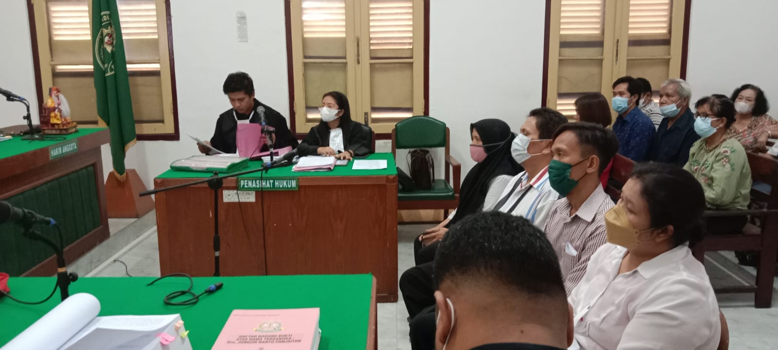 Sidang korupsi dana BOS SMAN 8 Medan, hadir lima saksi untuk dikonfrontir Sidang korupsi dana BOS SMAN 8 Medan, hadir lima saksi untuk dikonfrontir