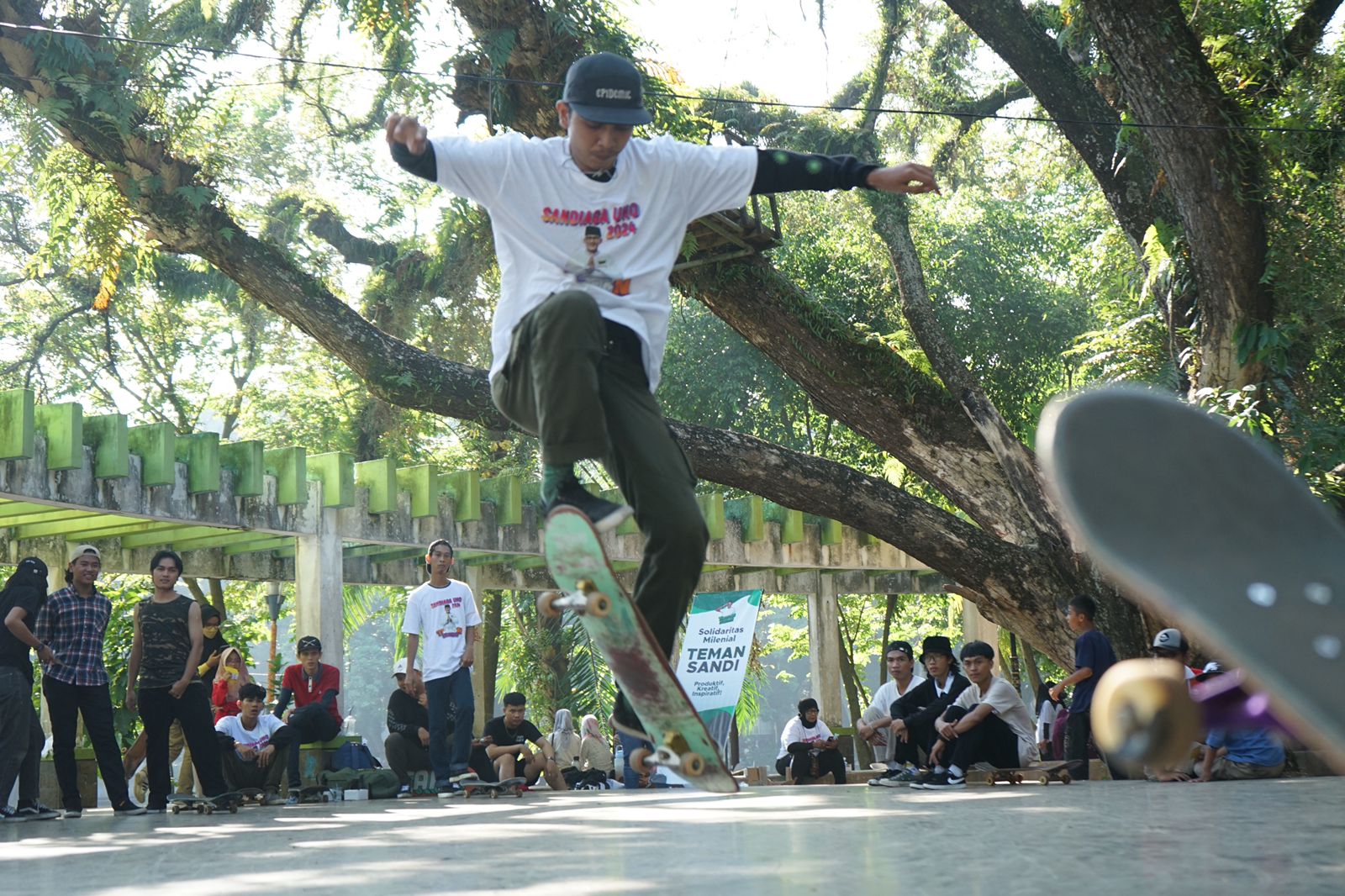 Asah sportivitas millennial, Teman Sandi gelar lomba skateboard dan futsal Asah sportivitas millennial, Teman Sandi gelar lomba skateboard dan futsal