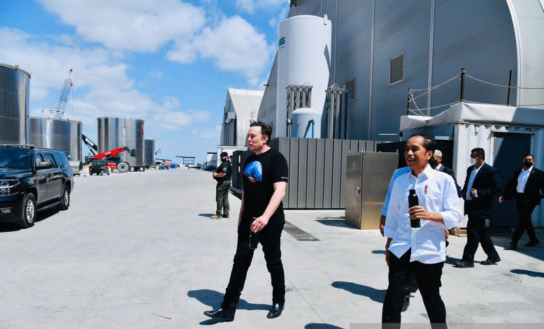 Elon Musk jawab undangan Presiden Jokowi datang ke RI pada November Elon Musk jawab undangan Presiden Jokowi datang ke RI pada November
