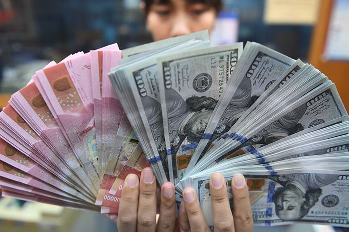 Rupiah Selasa pagi menguat 68 poin