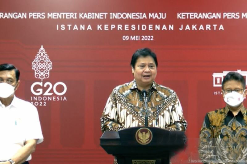 Airlangga: PPKM luar Jawa-Bali kembali diperpanjang 2 minggu