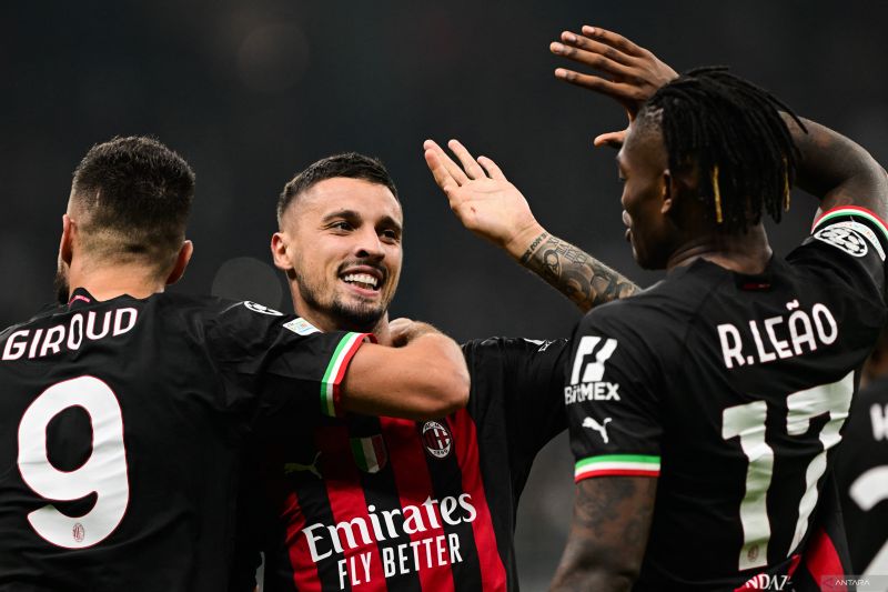 AC Milan melaju ke 16 besar seusai bungkam RB Slazburg 4-0