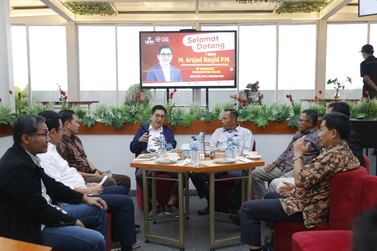 Ketua Kadin kagumi CoE UMM Ketua Kadin kagumi CoE UMM