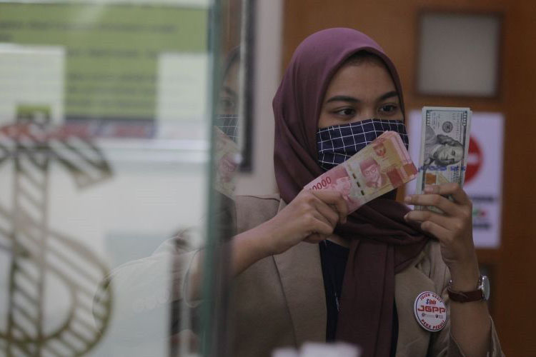 Rupiah Rabu pagi menguat 38 poin