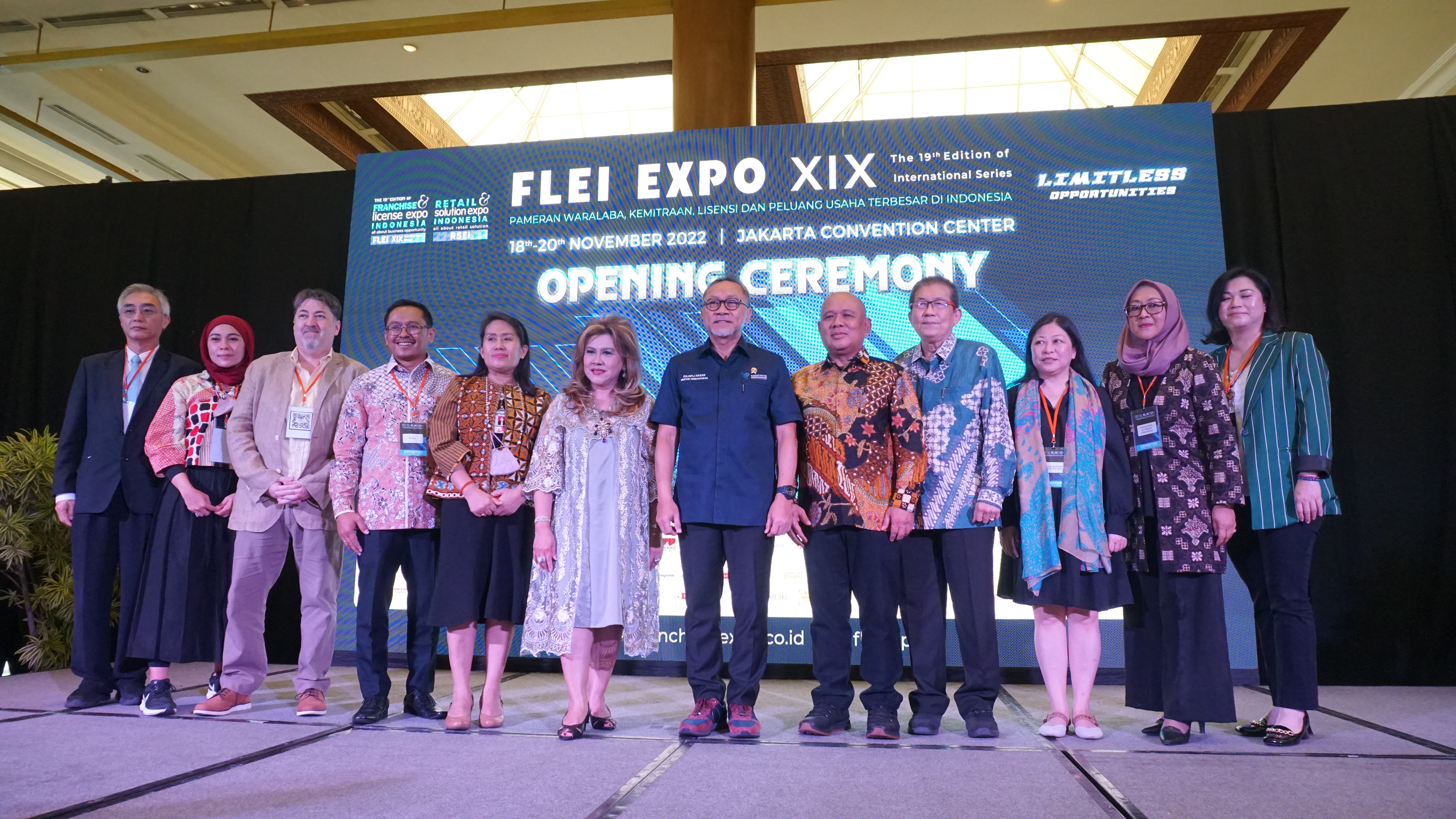 Buka FLEI EXPO XIX 2022, Mendag Zulhas dukung waralaba lokal Go International Buka FLEI EXPO XIX 2022, Mendag Zulhas dukung waralaba lokal Go International