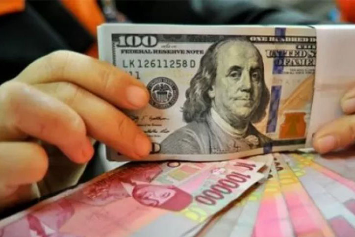 Rupiah Selasa pagi melemah 25 poin