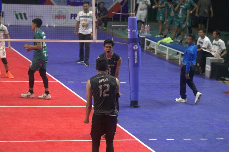 Rivan Nulmulki motor BIN Samator di final four Livoli Divisi Utama Rivan Nulmulki motor BIN Samator di final four Livoli Divisi Utama