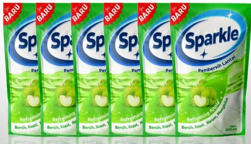 Lantai bersih kinclong dengan Sparkle Refreshing Apple pembersih lantai Lantai bersih kinclong dengan Sparkle Refreshing Apple pembersih lantai