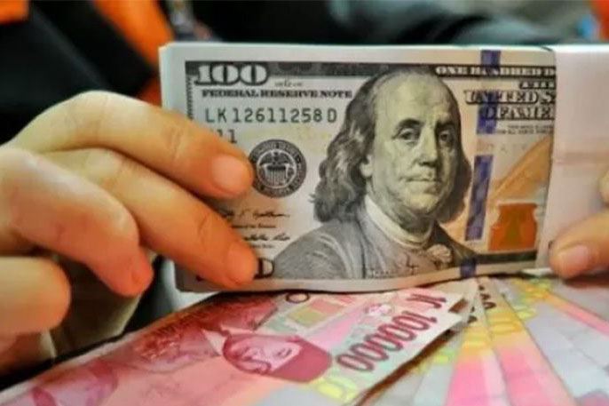 Rupiah Rabu pagi melemah 4 poin