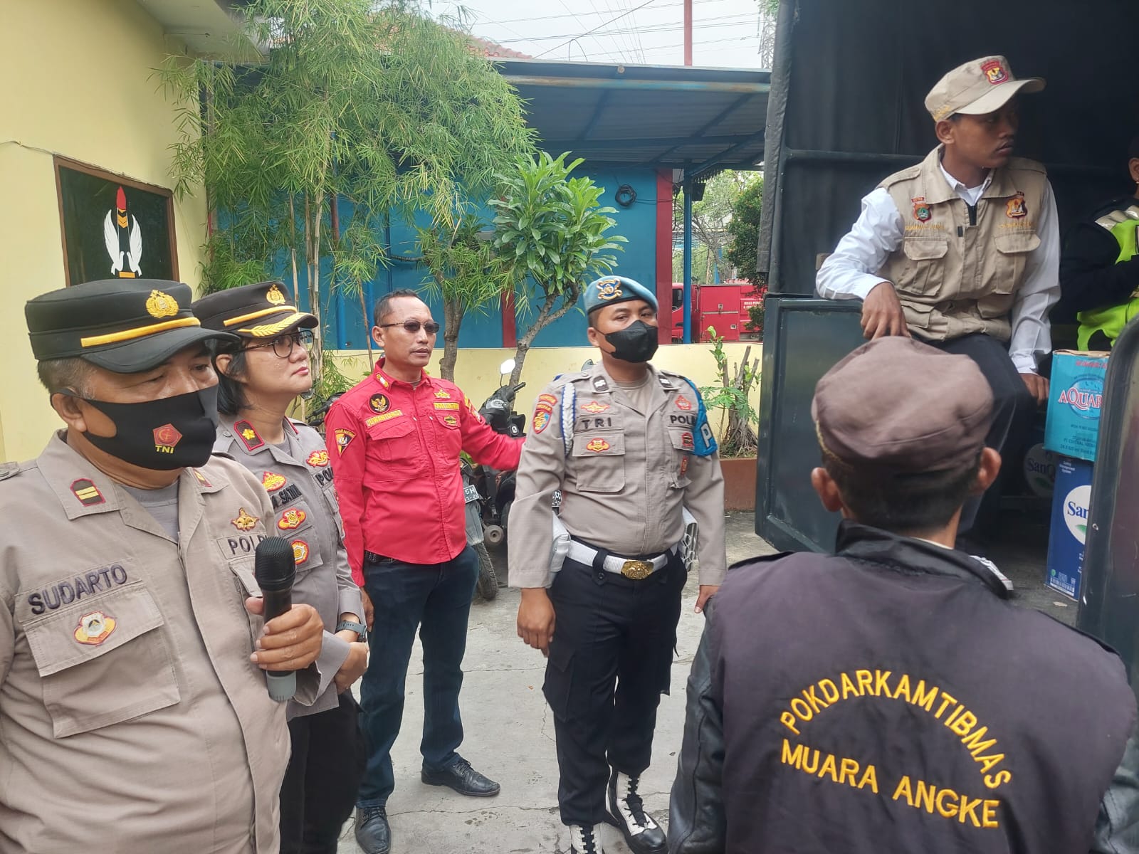 Pokdar Kamtibmas Polres Pelabuhan Tg Priok kirim bantuan untuk korban gempa Cianjur