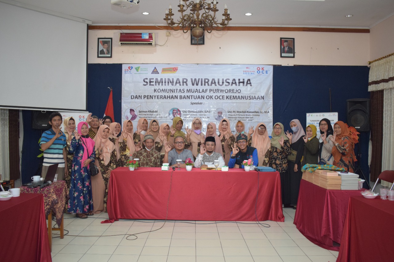 Ok Oce rangkul komunitas mualaf bangun mental pejuang wirausaha Ok Oce rangkul komunitas mualaf bangun mental pejuang wirausaha