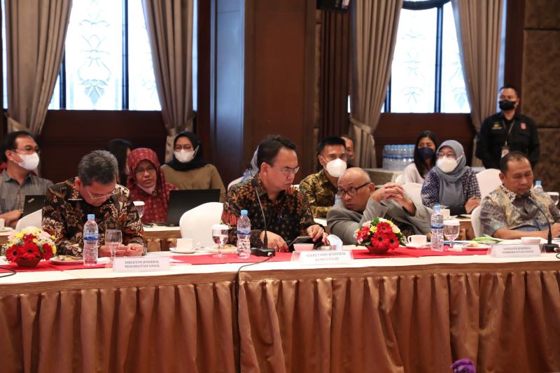 Kemensos: Anggaran bantuan sosial sudah terealisasi 97,35 persen