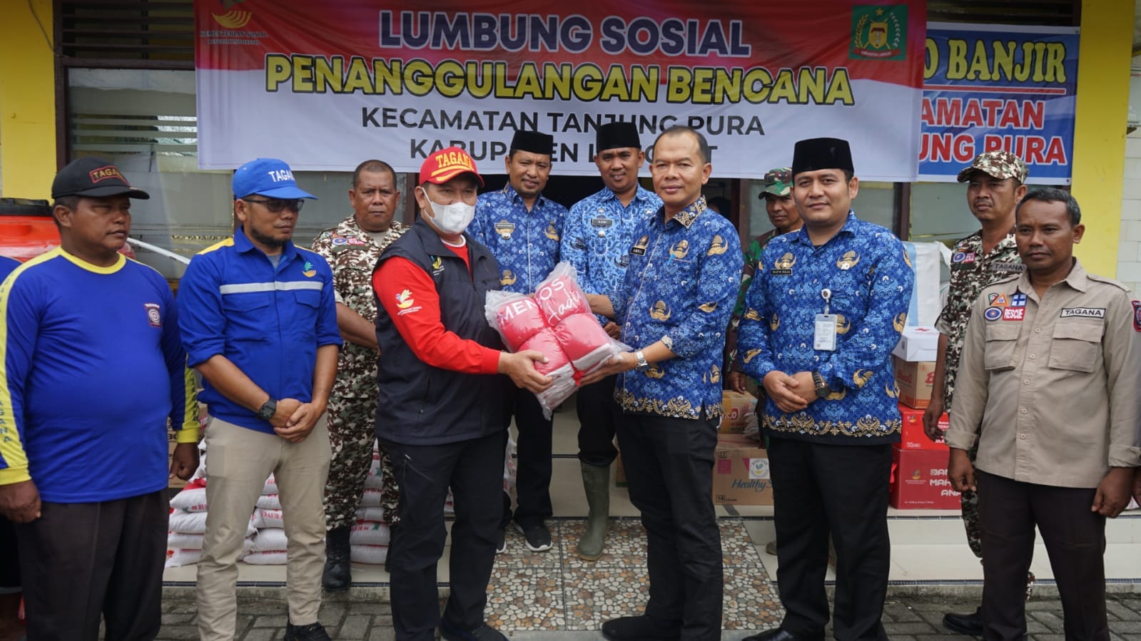 Lumbung sosial Kemensos RI launching di Langkat
