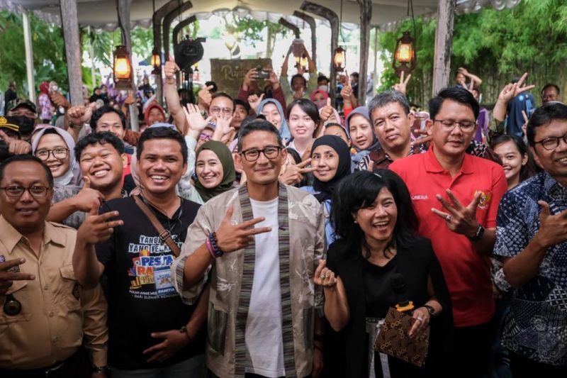 Sandi dorong pemuda jadi wirausaha untuk perkuat RI hadapi resesi Sandi dorong pemuda jadi wirausaha untuk perkuat RI hadapi resesi