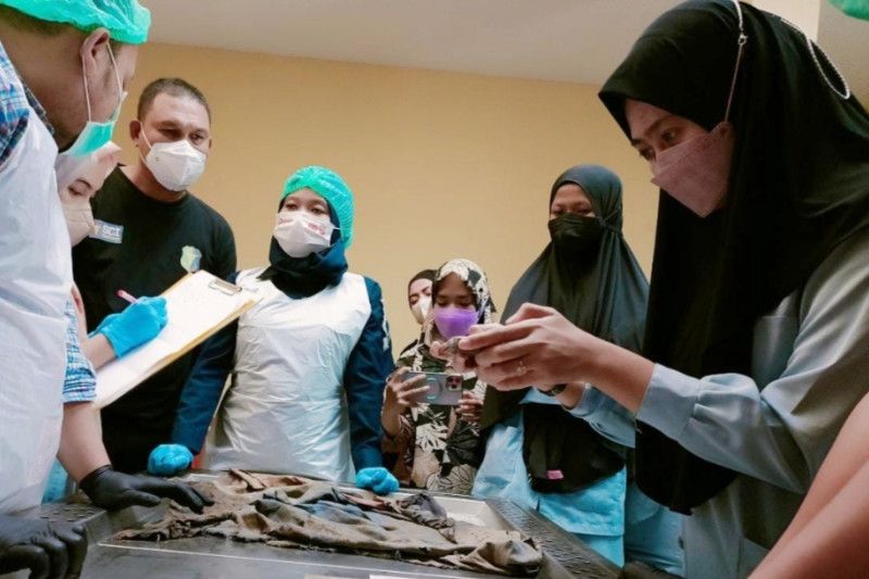 Tim SAR Gabungan temukan serpihan kepala korban longsor Gowa