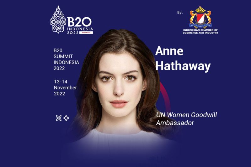 Anne Hathaway akan hadiri acara puncak B20 di Bali Anne Hathaway akan hadiri acara puncak B20 di Bali
