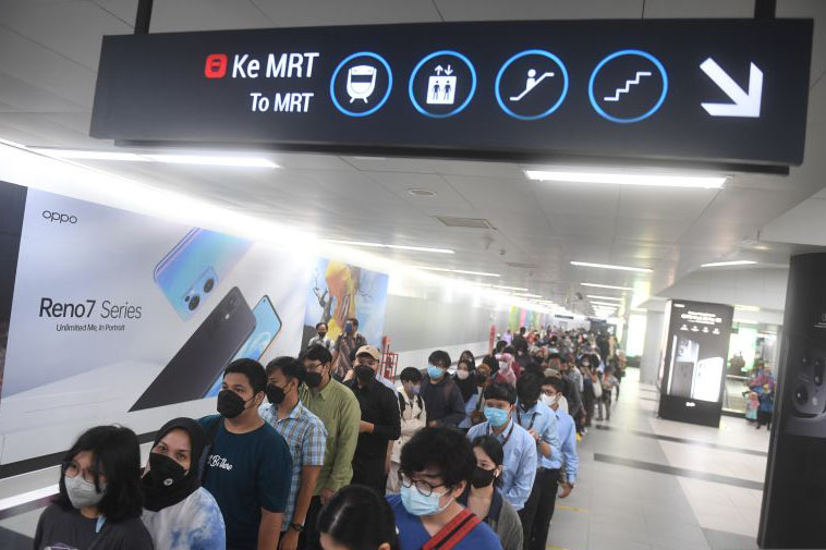 2,2 juta orang gunakan MRT Jakarta pada Oktober 2022
