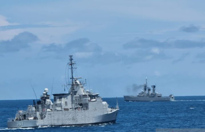 TNI AL siagakan 14 kapal perang kelilingi Pulau Bali amankan KTT G20 TNI AL siagakan 14 kapal perang kelilingi Pulau Bali amankan KTT G20