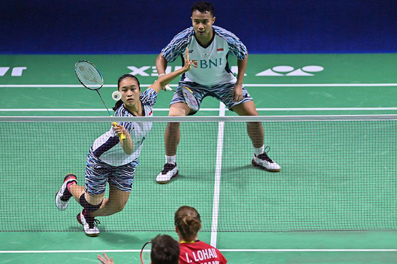 Rehan/Lisa singkirkan unggulan untuk melaju ke final Hylo Open 2022 Rehan/Lisa singkirkan unggulan untuk melaju ke final Hylo Open 2022