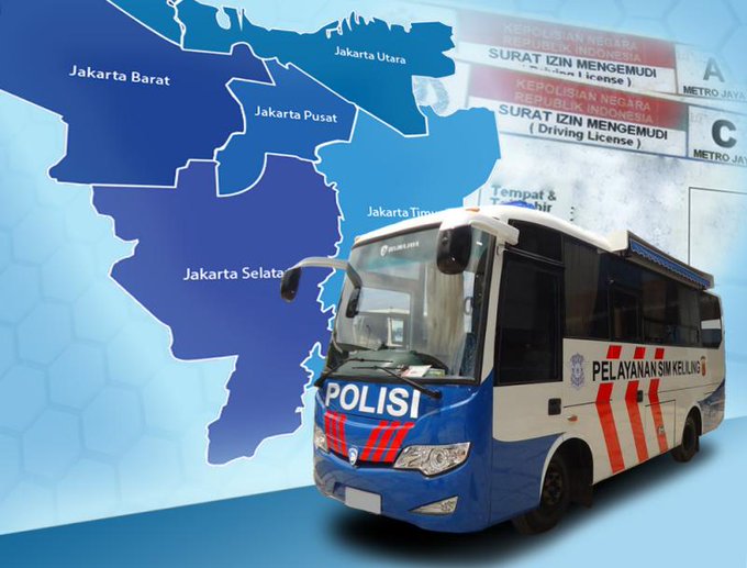 Polda Metro sediakan lima titik SIM Keliling di Jakarta Polda Metro sediakan lima titik SIM Keliling di Jakarta