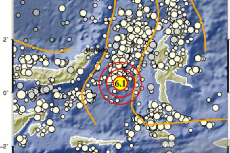 Gempa bumi magnitudo 5 guncang Ternate