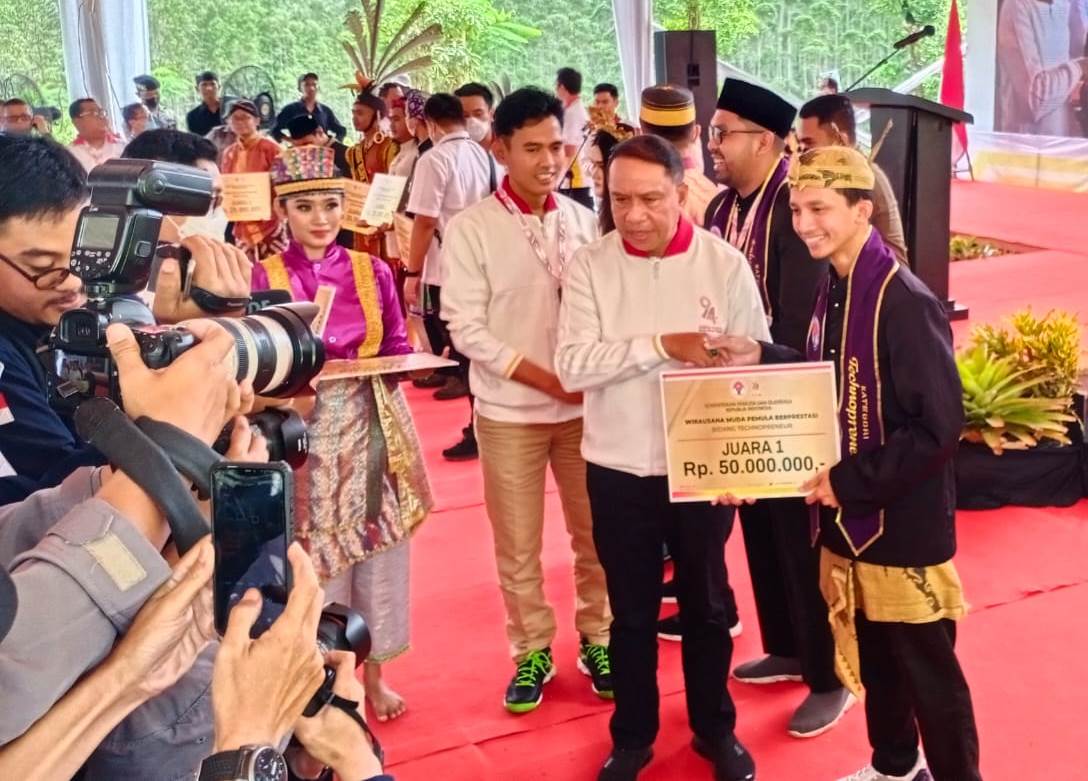 Perusahaan rintisan ini menangi piala Wirausaha Muda Menpora Perusahaan rintisan ini menangi piala Wirausaha Muda Menpora