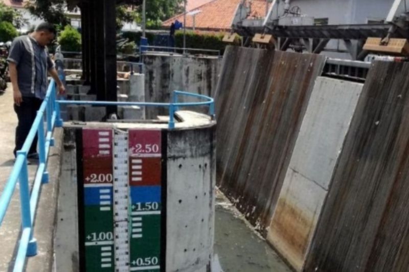 BPBD: Pintu Air Pasar Ikan Siaga Dua