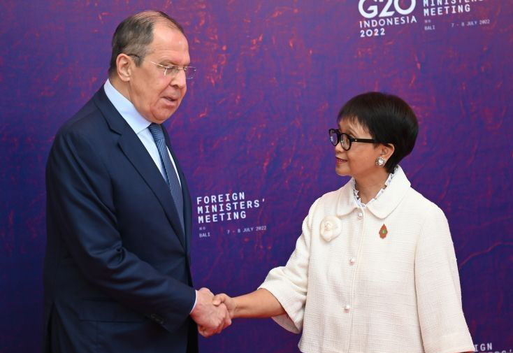 Menlu Rusia Sergei Lavrov gantikan Presiden Putin hadiri KTT G20