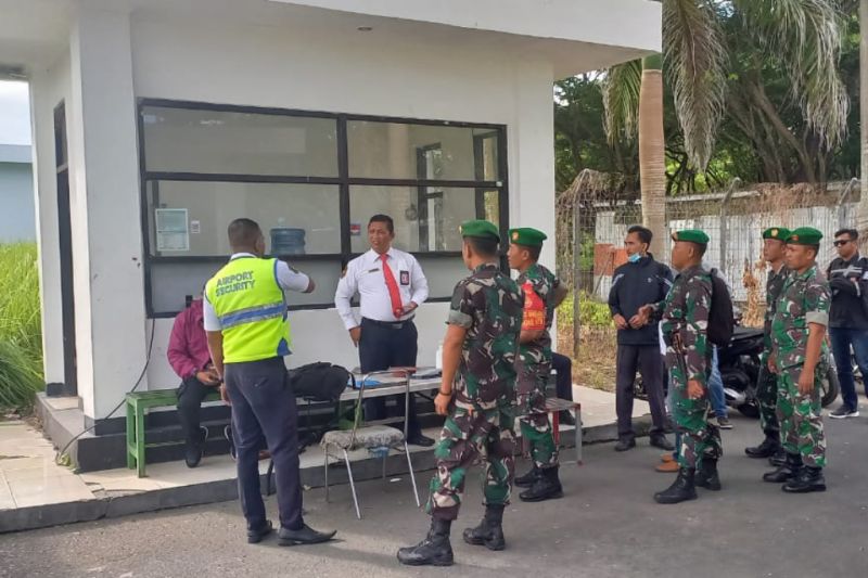 Tim Subsubsatgas G20 mulai menggelar penjagaan di Bandara Lombok Tim Subsubsatgas G20 mulai menggelar penjagaan di Bandara Lombok