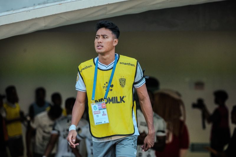 Bek Bali United Made Andhika akui berat laga tanpa penonton Bek Bali United Made Andhika akui berat laga tanpa penonton