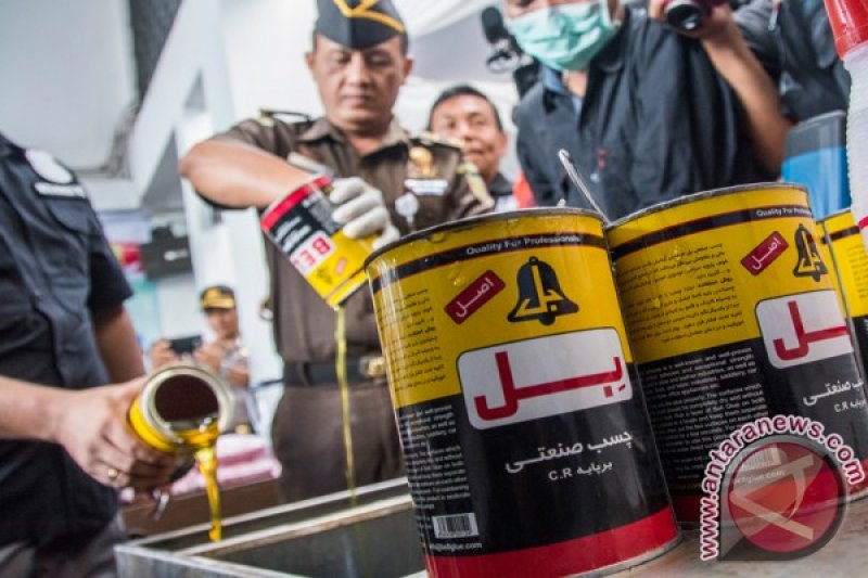 Polda Metro Jaya gagalkan penyelundupan sabu cair dari Iran
