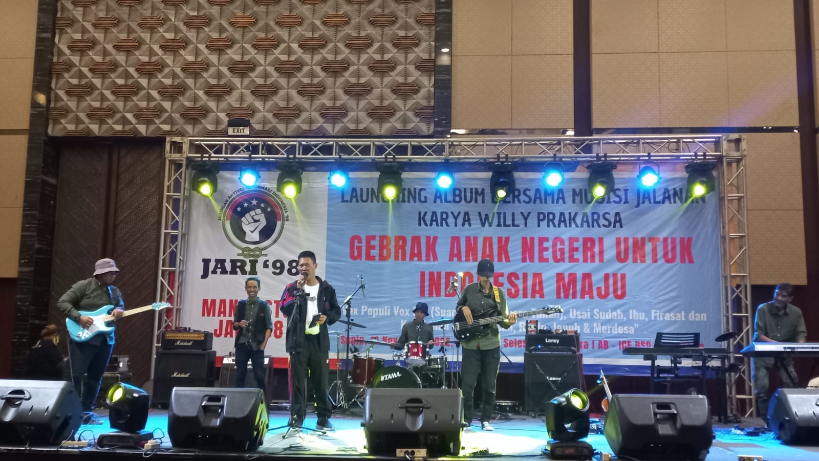 Gandeng musisi jalanan, Willy Prakarsa launching album Gebyar Anak Negeri Gandeng musisi jalanan, Willy Prakarsa launching album Gebyar Anak Negeri