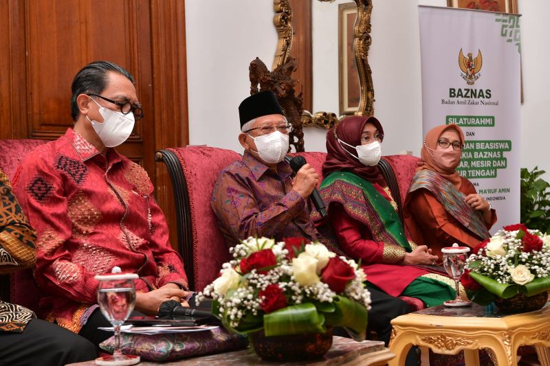 Wapres berdialog dengan mahasiswa Indonesia di Mesir